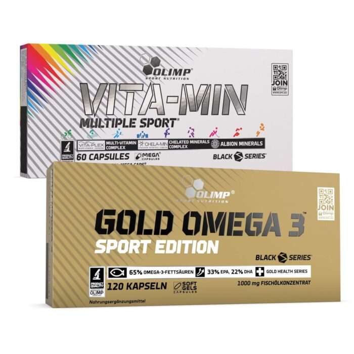 Set: Olimp Vita-Min Multiple Sport Mega Caps® + Olimp Gold Omega 3™ Sport Edition